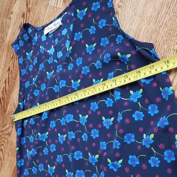 (12) Brody Myles Flowy Floral Print Maxi Dress Wedding Vacation Occasion Formal - Picture 3 of 7